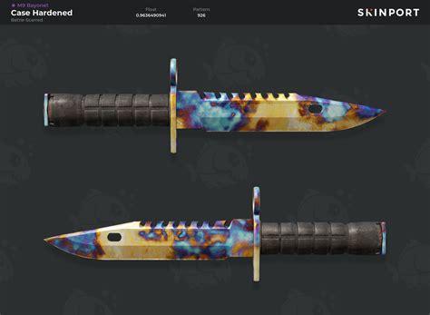 M9 bayonet case hardened battle scarred 80