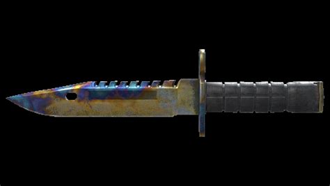 M9 bayonet case hardened battle scarred 03