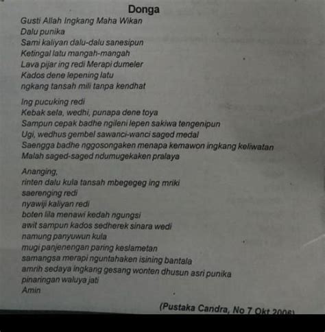 Macet tegese Aja mudhun mudhun yen durung nggawa banyu saebor