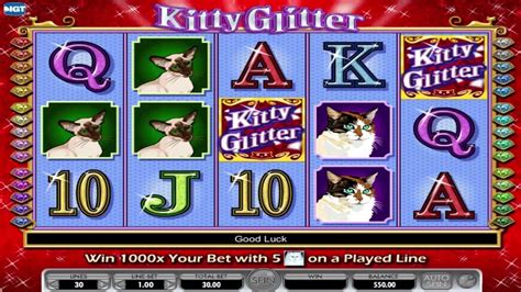 Machine a sous kitty glitter  The software for the Kitty Glitter Slot was written by the specialists of a well-known company IGT