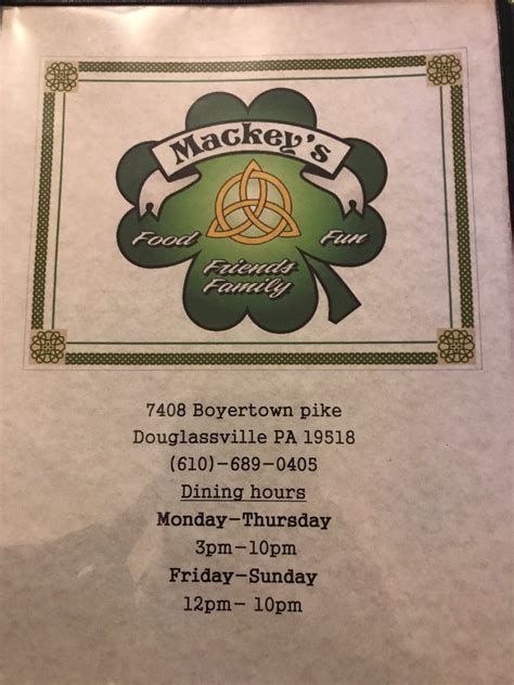 Mackey's douglassville  ft