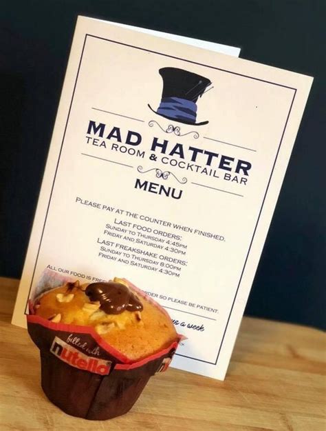 Mad hatter matlock menu  E-mail
