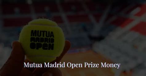Madrid open prize money  There were 75 million Australian dollars (equivalent to $53