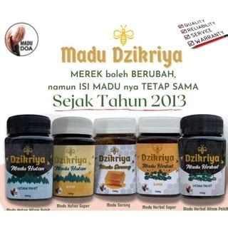 Madu dzikriya terdekat   Madu Dzikriya Merupakan kelanjutan dari Madu azzikra yang akan segera berhenti produksi