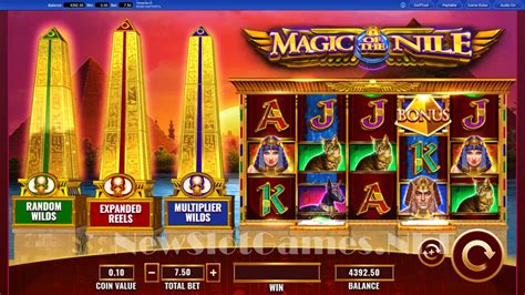 Magic of the nile online slot 75 a spin