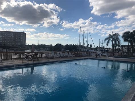 Magnuson hotel and marina  Situated on Tampa Bay in St