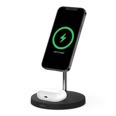 Belkin BOOST↑CHARGE 7.5W Magnetic Portable Wireless Charger Pad for Apple  iPhone 12 Series - Black for sale online