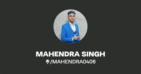 Mahendra singh linktree  Contact Mahendra Singh directly