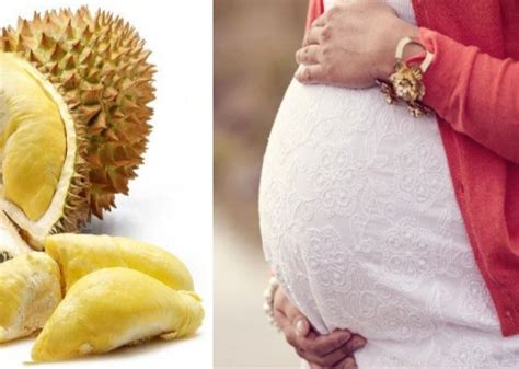 Makan durian saat hamil tua  1