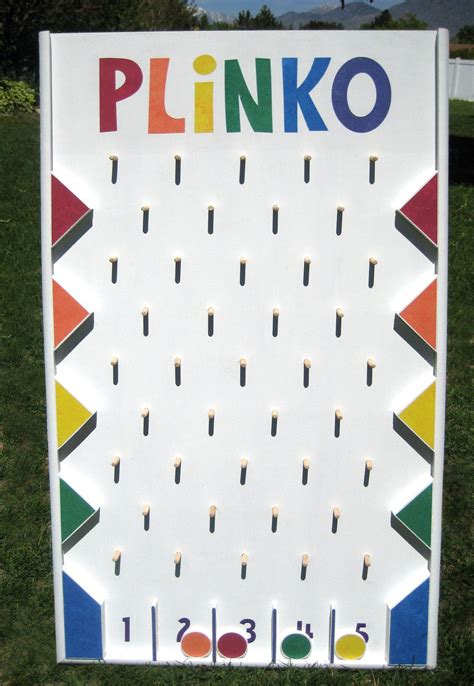 Making a plinko board  Apr 27, 2016 - The easiest way to make a giant Plinko board for school carnivals or backyard fun