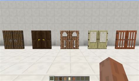 Malisis doors recipes  It brings a large number of new doors to the world of Minecraft