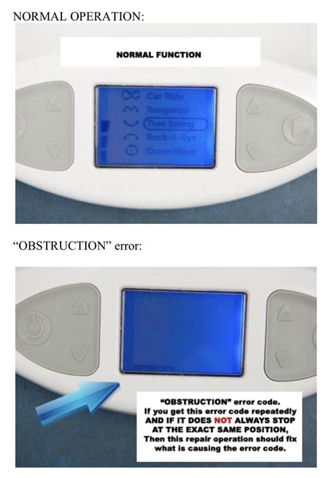 Mamaroo obstruction error Fixes: You need to clean the dustbin properly with the previous method we mentioned above, and for the battery issue, replacing the battery is the only solution