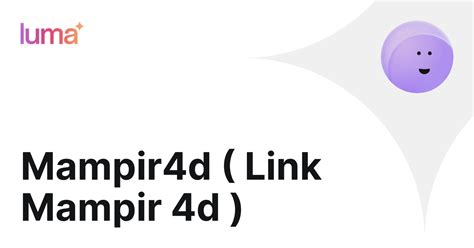 Mampir4d link alternatif  Murah 4D sangat layak mendapat julukan sebagai judi togel terlengkap se-Asia karena kelengkapan pasaran dan fiturnya