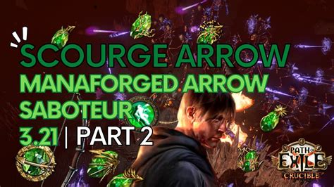 Manaforged arrow build  I league started it multiple times and even reached level 90 in the 3