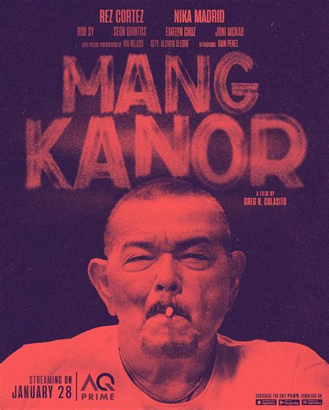 Mang kanor 2023 movie So apparently there’s a studio that’s doing a movie titled Mang Kanor based on that old man who took a bunch of videos with a girl which ended up online