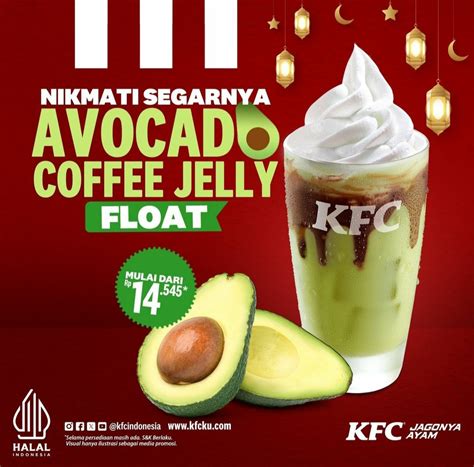 Mango float kfc  Menu KFC Harga Mineral Water Rp8