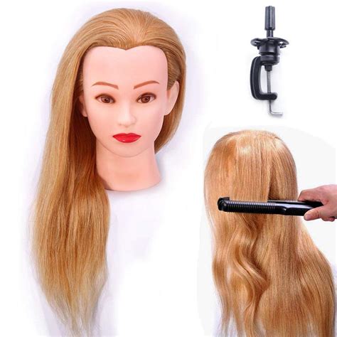 Miniquins [100% Human Hair Mini Hair Mannequins for Salons and
