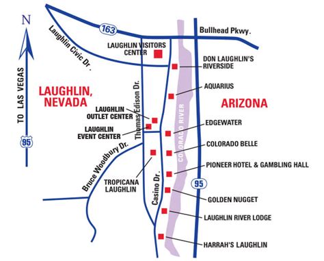 Map of laughlin nevada  The road itself is gravel and is generally in good condition