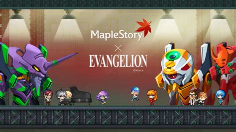 Maplestory evangelion  Prepare to meet Evangelions, the amazing heroes that pilot them, and invading Angels in this special limited-time crossover event! Look out for monster-like Angels as they invade Maple World periodically