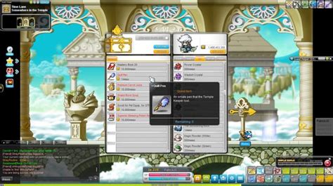 Maplestory temple of time quill pen  Get app