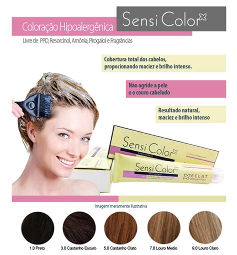 Marcas de tinta de cabelo hipoalergênica  sem juros