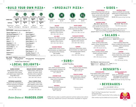 Marco's pizza maryville menu Marco's Pizza, Maryville: See unbiased reviews of Marco's Pizza, rated 5 of 5 on Tripadvisor and ranked #86 of 136 restaurants in Maryville