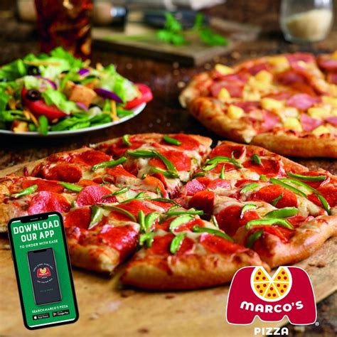 Marcos pizza bellmead  We're serving up classics like Meat Lovers® and Original Stuffed Crust® as well as signature wings, pastas, salads and desserts at many of our locations