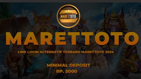 Marettoto link MARETTOTO adalah salah satu situs slot gacor hari ini yang telah memiliki reputasi yang baik