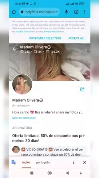 Mariam olivera only fans 2 million followers on her Instagram account