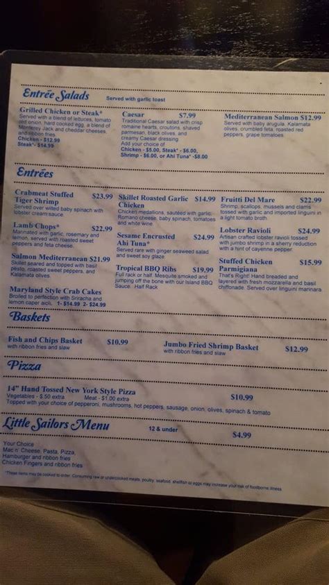 Mario's dockside menu  Orders through Toast are commission free and go directly to this restaurant