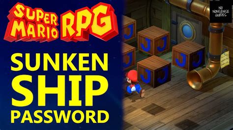 Mario rpg password boat  This is a fight against four
