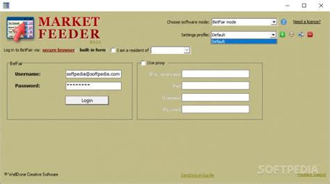 Marketfeeder pro Back and lay on the same horse: lay to a fixed liability on the favourite in the win market if the odds are between 2 and 5