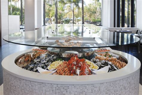 Marriott seafood buffet gold coast Service and View is also a highlight of