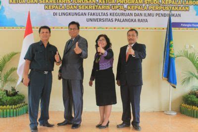 Mars fkip upr com, PALANGKA RAYA - Rektor Universitas Palangka Raya (UPR), Dr