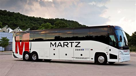 Martz bus company  Martz Bus's mission statement To provide safe, reliable and courteous service at an affordable price, and has stayed true to this mission, vision, and community for over a century