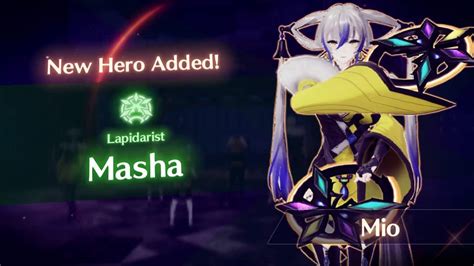 Masha ascension quest  To begin, you must have someone in your party who has the Noponic Champion at Rank 10
