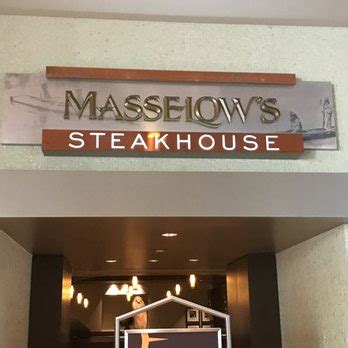 Masselow’s steakhouse reviews  Hayford Rd
