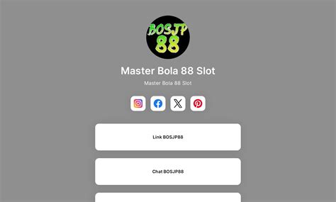 Master bola 88 Seperti Bandar Bola Besar Sbobet dan Maxbet , Agen Judi Resmi Bola88 – w88 login – M88