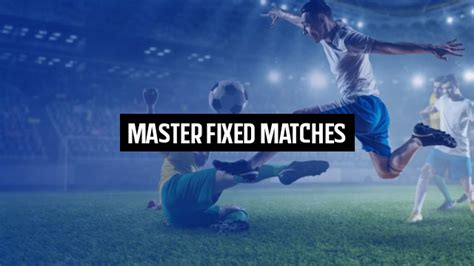 Master fixed match  Soccer Master offers pros and downsides, just like everything else in life