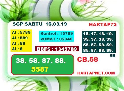 Master sgp senin hartap73  master sgp hoki on SDY KAMIS: ozy hebbat on SGP KAMIS: PITIKKUTUK on