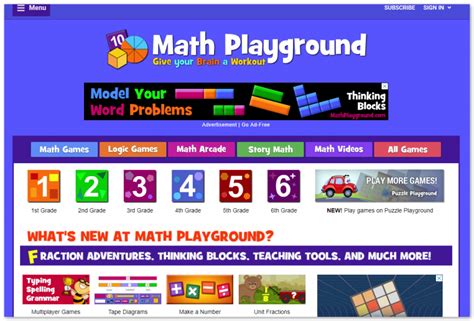 Math playground  All Games