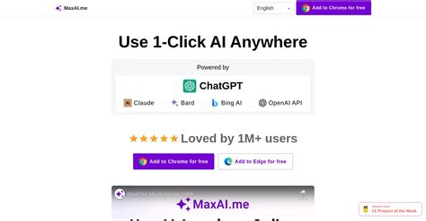 Maxai extension MaxAI Extension with ChatGPT and Claude 2