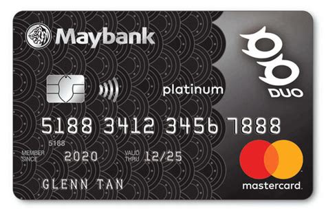 Maybank duo platinum mastercard Apply for a Maybank Platinum Visa credit card and save more money on overseas purchases