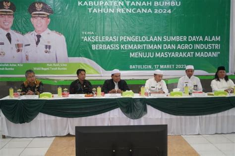 Mc tanah bumbu BATULICIN – Bupati Tanah Bumbu Abah HM