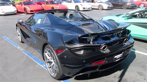 2024 McLaren 720S Spider roof operation - YouTube