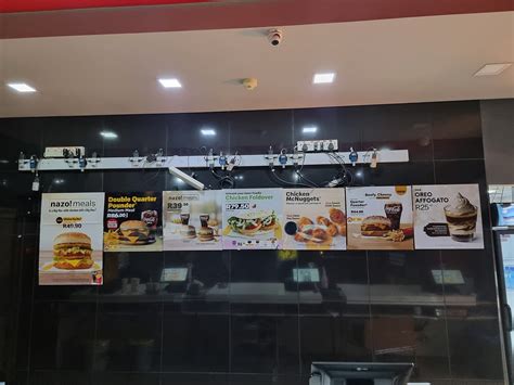 Mcdonald's empangeni menu  820 Sodium