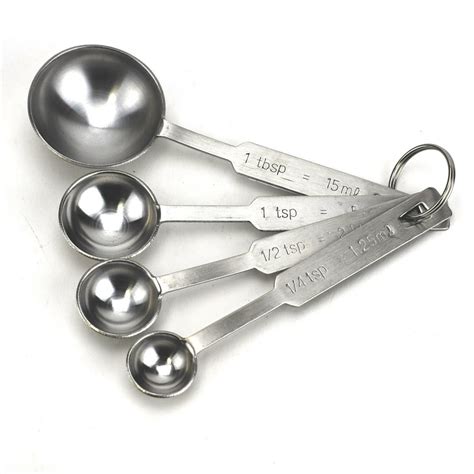  4PCS OstWony Measuring Spoons Set, Includes 1/4 tsp, 1