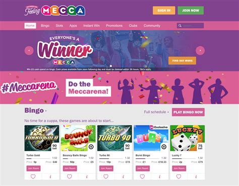 Mecca games  CASINO PROMOS