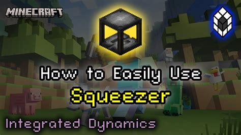 Mechanical squeezer integrated dynamics  If you can afford a mekanism digital miner, that thing can easily silk all ores in the area, and you'll easily have the stuff to turn each chunk into 3 ingots (15 ingots per ore) Integrated Terminals: Adds different kinds of terminals
