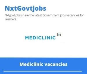 Mediclinic vacancies 2022  CAREERS HOW TO APPLYParent Page:- Mediclinic vacancies 2022